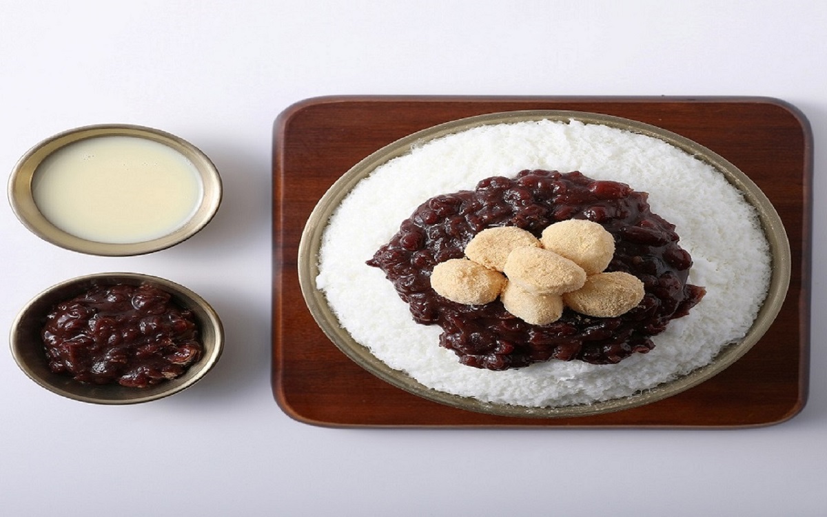 전통가마솥 팥 순우유 눈꽃빙수