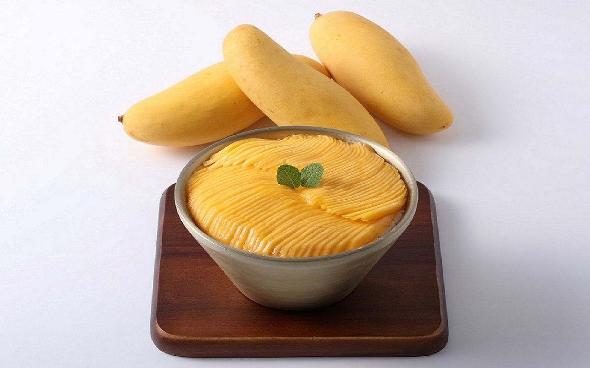 리얼 망고 눈꽃 빙수 (생과일)